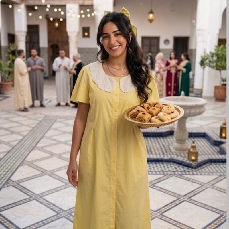 ROBE JAUNE